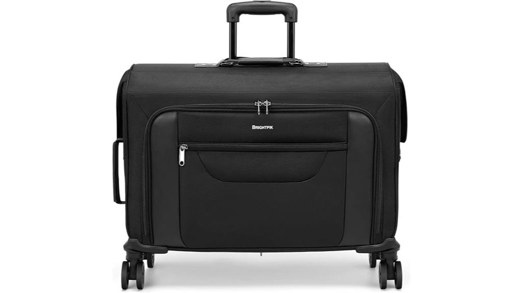 22 inch rolling garment bag