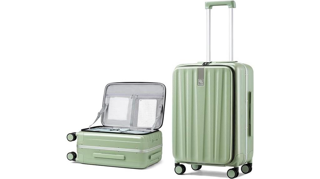 24 inch wheeled suitcase