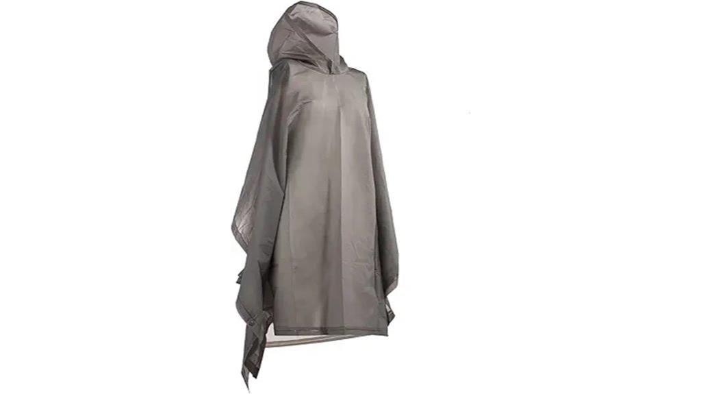 adult waterproof rain poncho