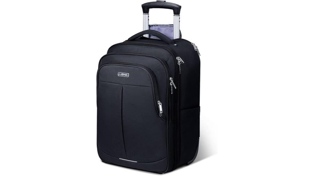 adult waterproof rolling luggage