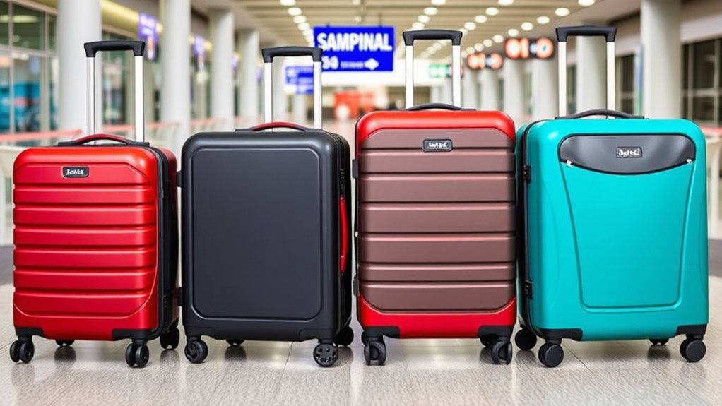 affordable durable travel suitcase