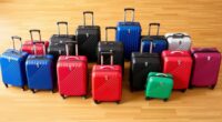 affordable stylish durable suitcases