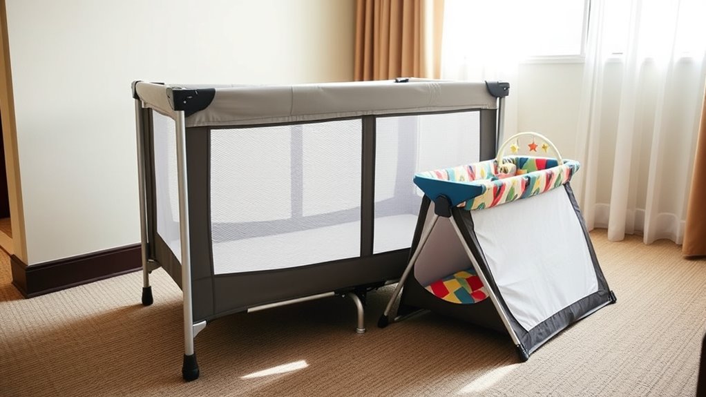 affordable travel crib options