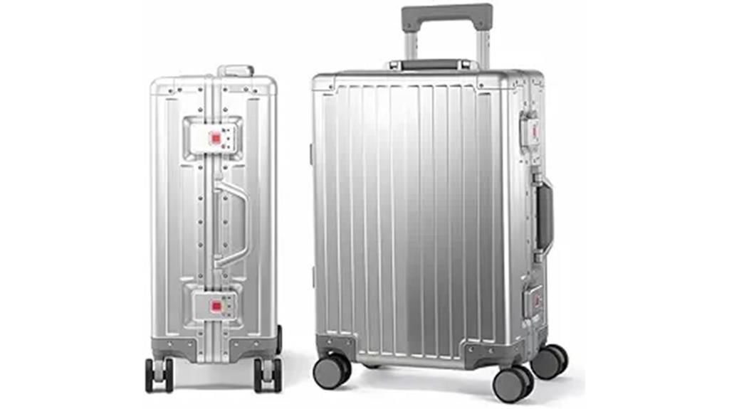 aluminum 22x14x9 carry on