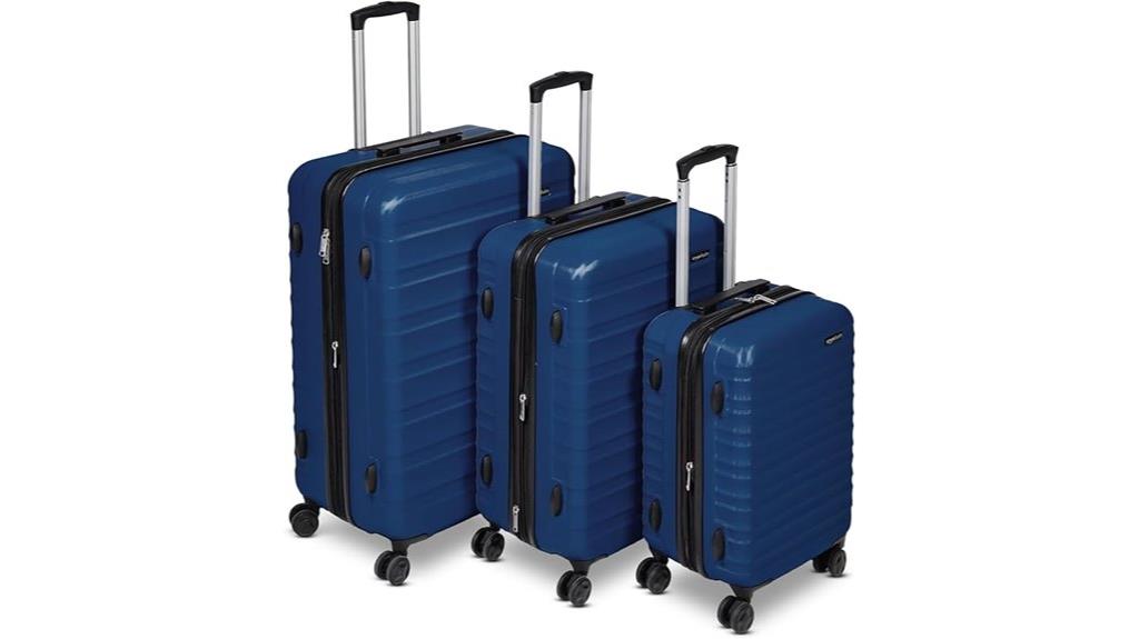 amazon basics luggage set