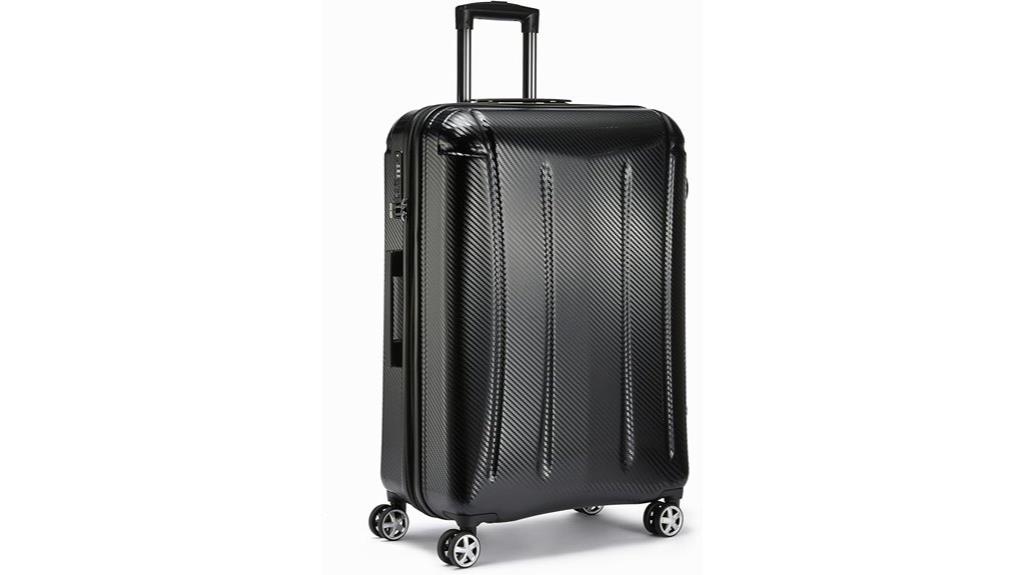 amazon basics luggage with tsa