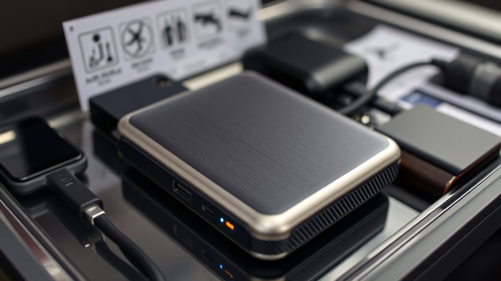 battery rules for flights