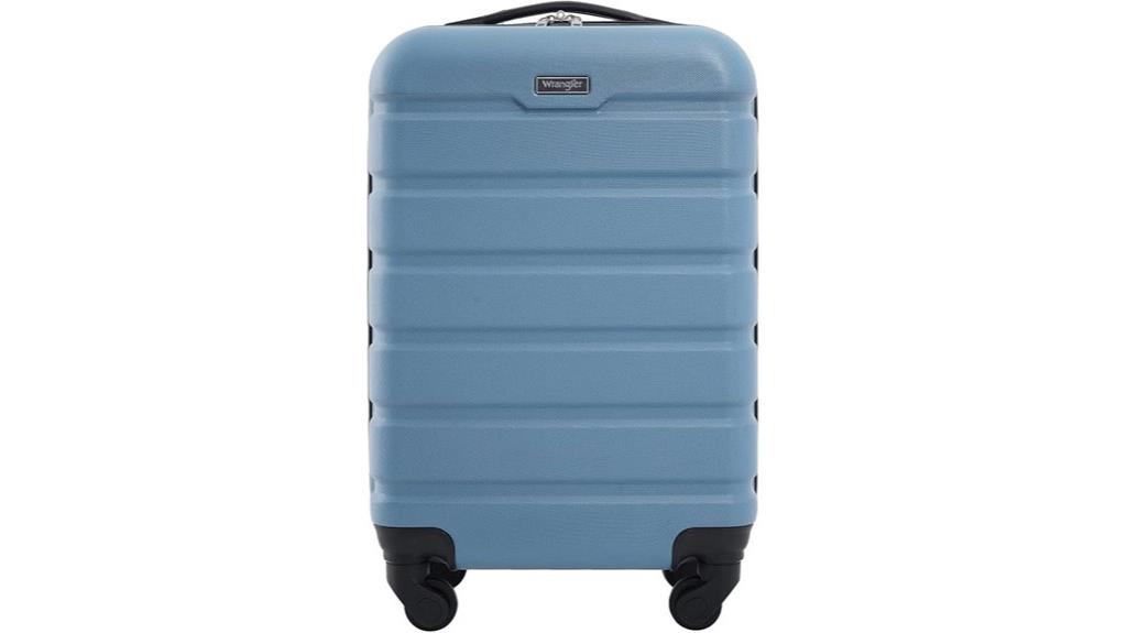 blue wrangler carry on