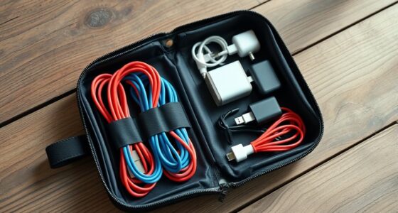 cable and charger organizer