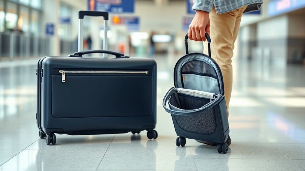 carry on size weight durability