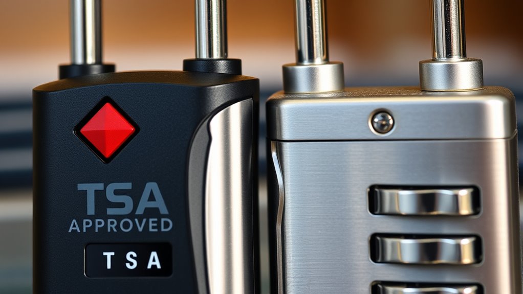 choose suitable travel locks