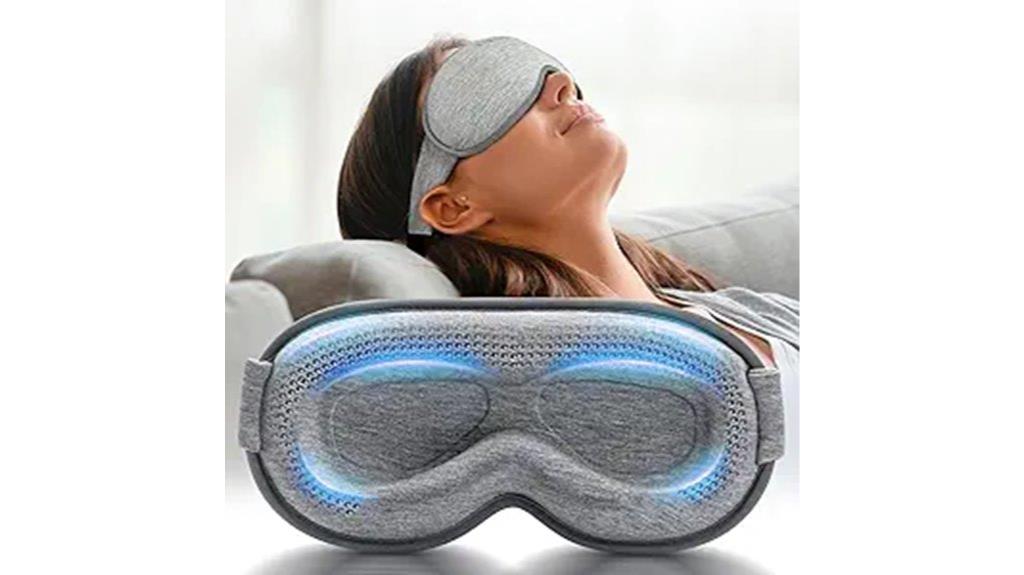 comfortable memory foam sleep mask