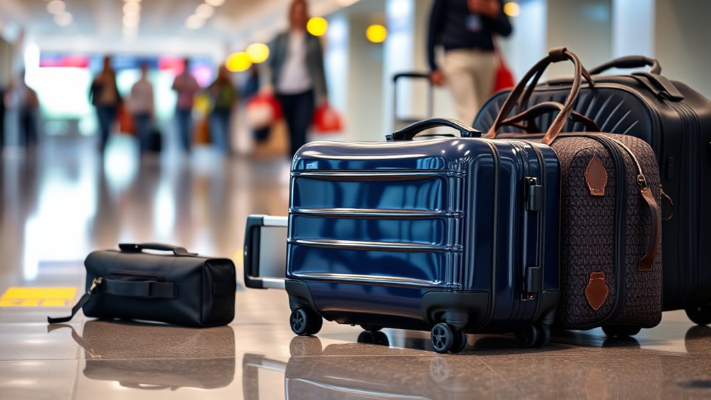 compact lightweight organized luggage