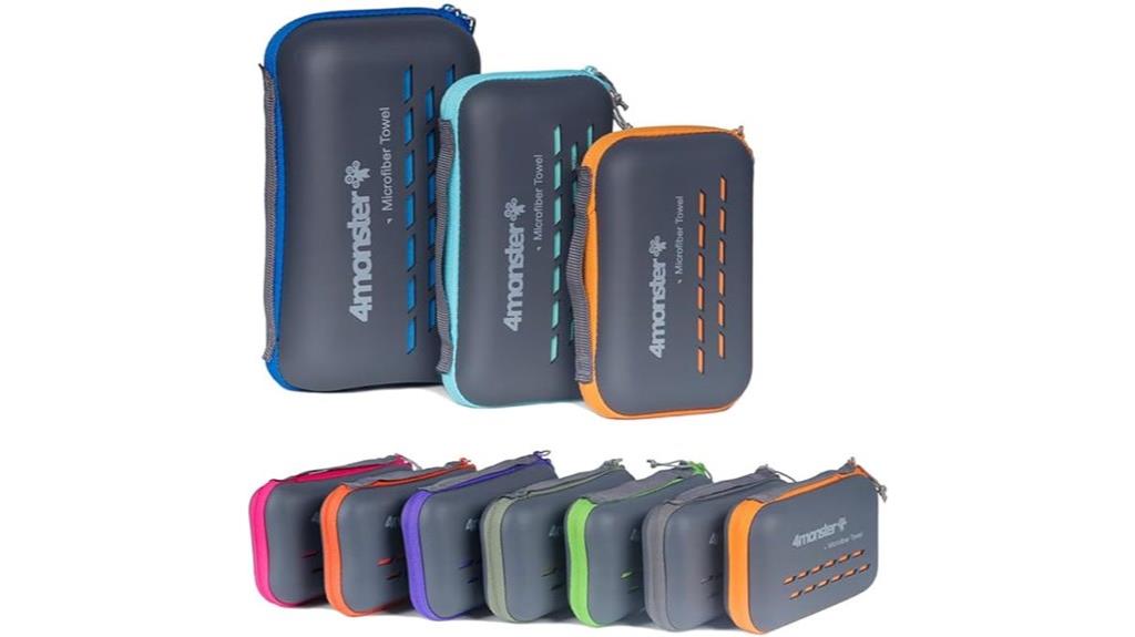 compact microfiber camping towel