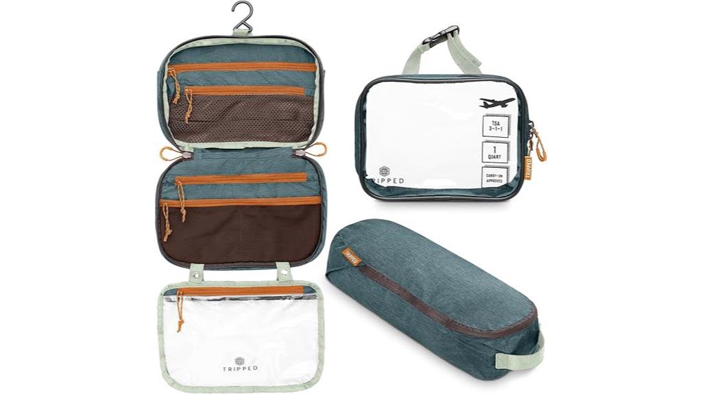 comprehensive travel toiletry set