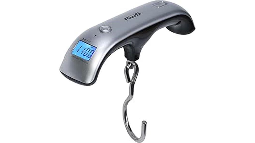 digital luggage scale with backlight