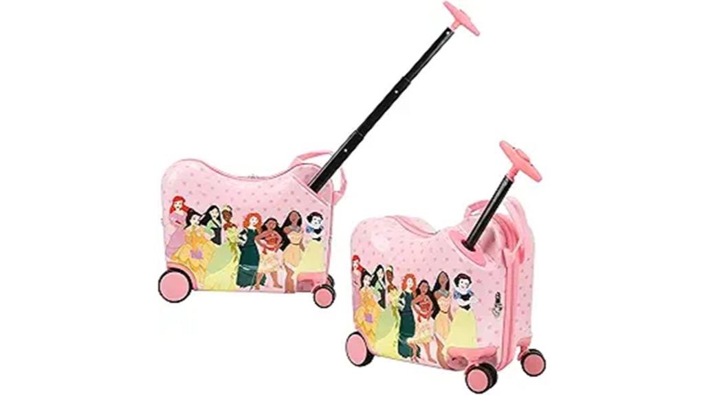 disney princess kids suitcase