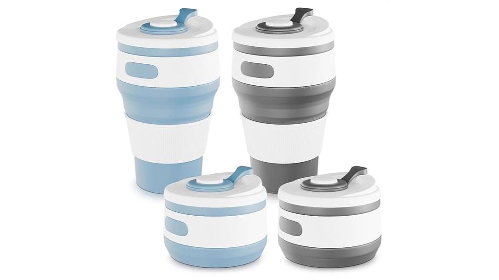 double pack folding mugs