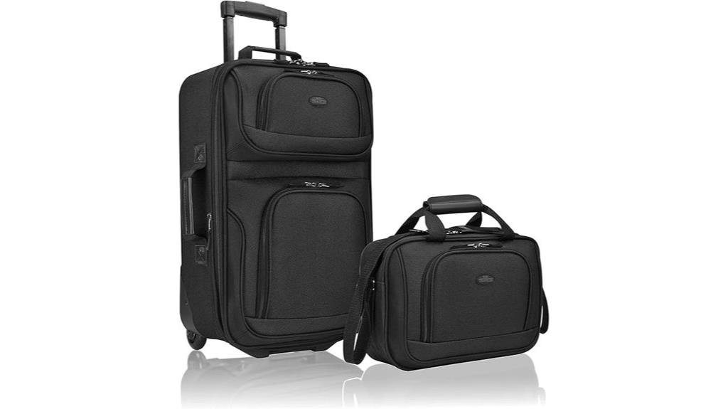 durable expandable carry on set