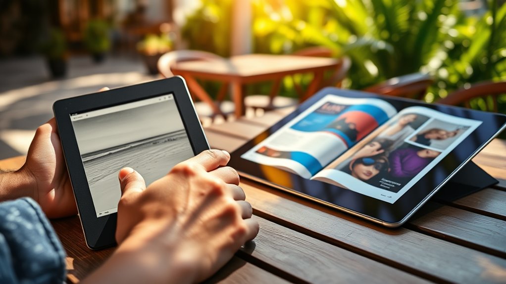 e readers versus tablets