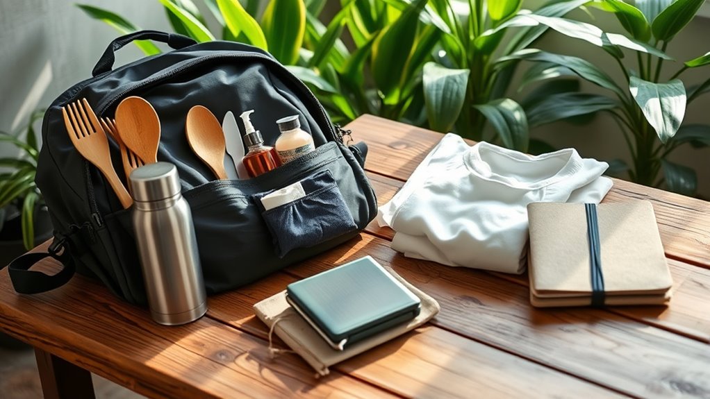 eco friendly travel packing