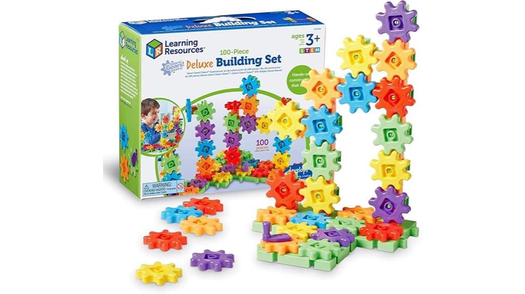 educational gears building set