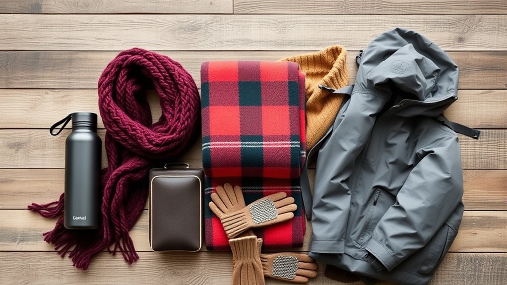 efficient winter travel packing