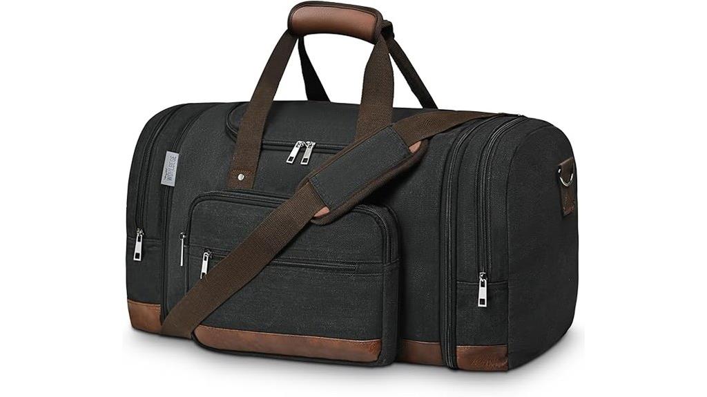 expandable 50l travel bag