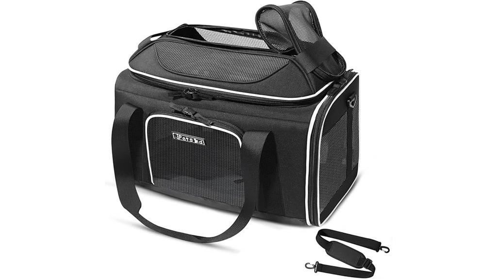 expandable carrier for small pets