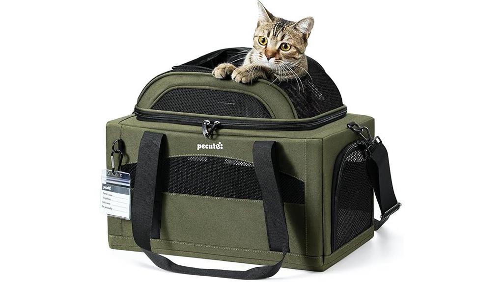 expandable carrier for small pets
