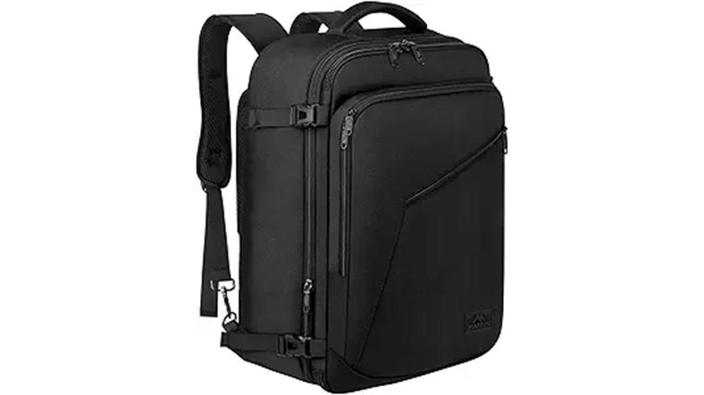 expandable carry on travel backpack