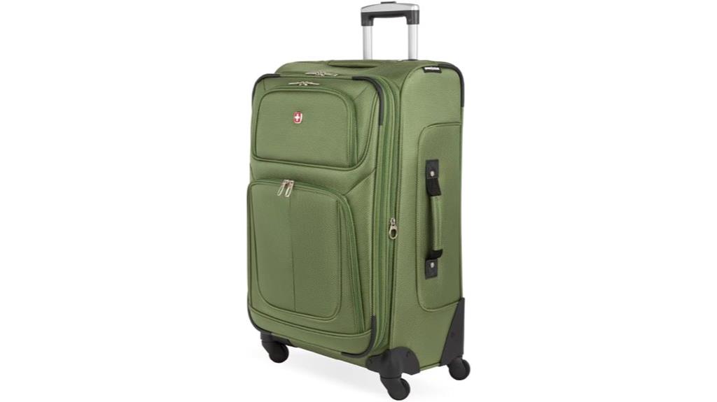 expandable spinner luggage