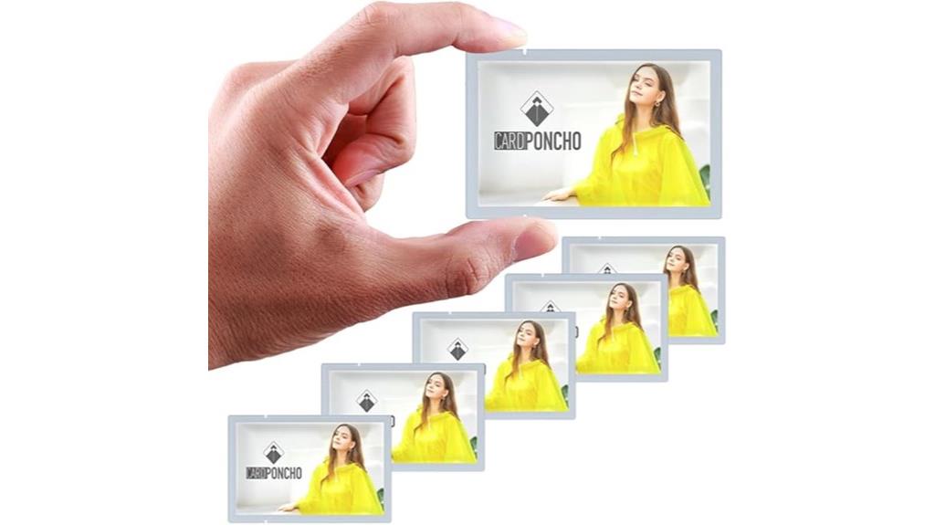 five pack adult rain ponchos