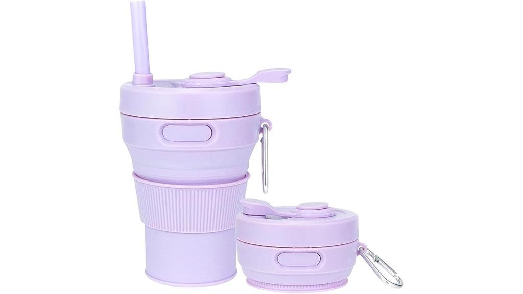 flexible 15oz travel mug