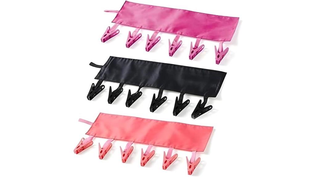 foldable travel hangers with clips
