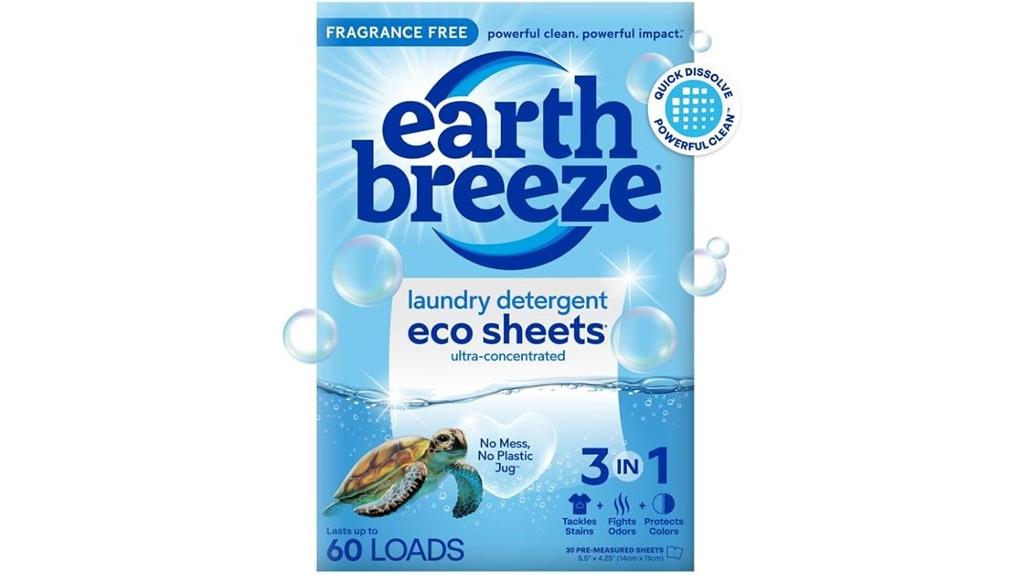 fragrance free laundry sheets