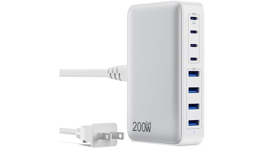 high power gan charging hub