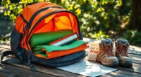 hiking gear and outdoor essentials