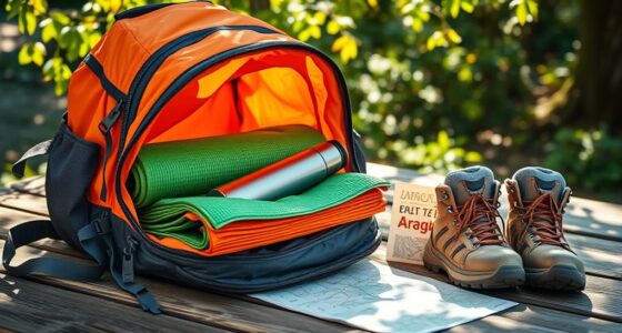 hiking gear and outdoor essentials