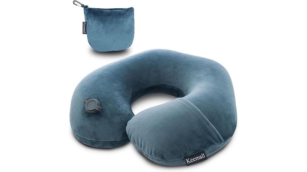 inflatable neck pillow
