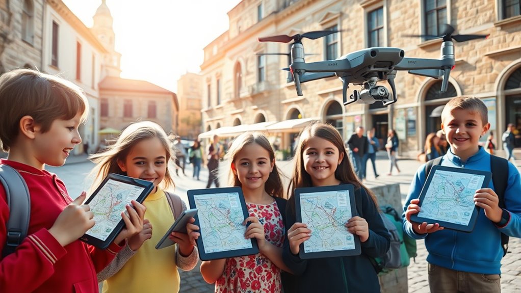 interactive educational travel tools