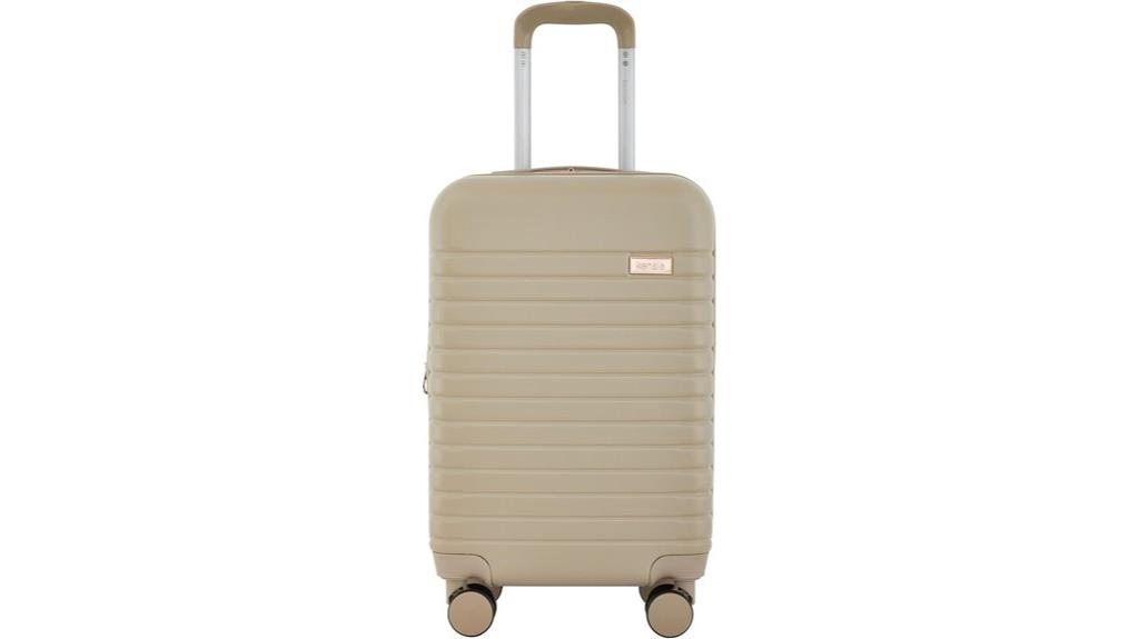 kensie 22 taupe luggage
