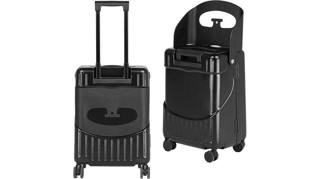 kids carry on with seat