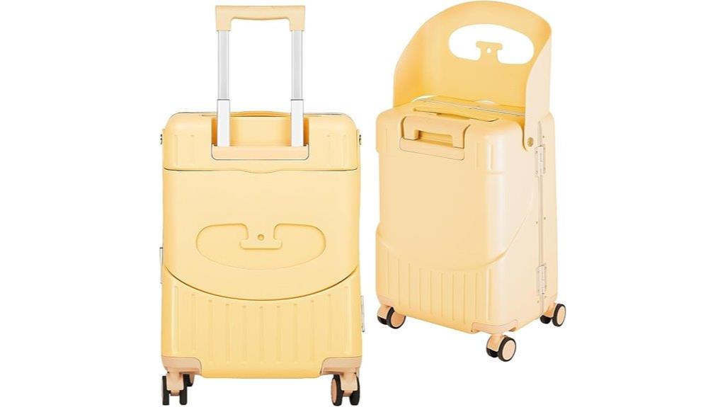 kids travel luggage seat