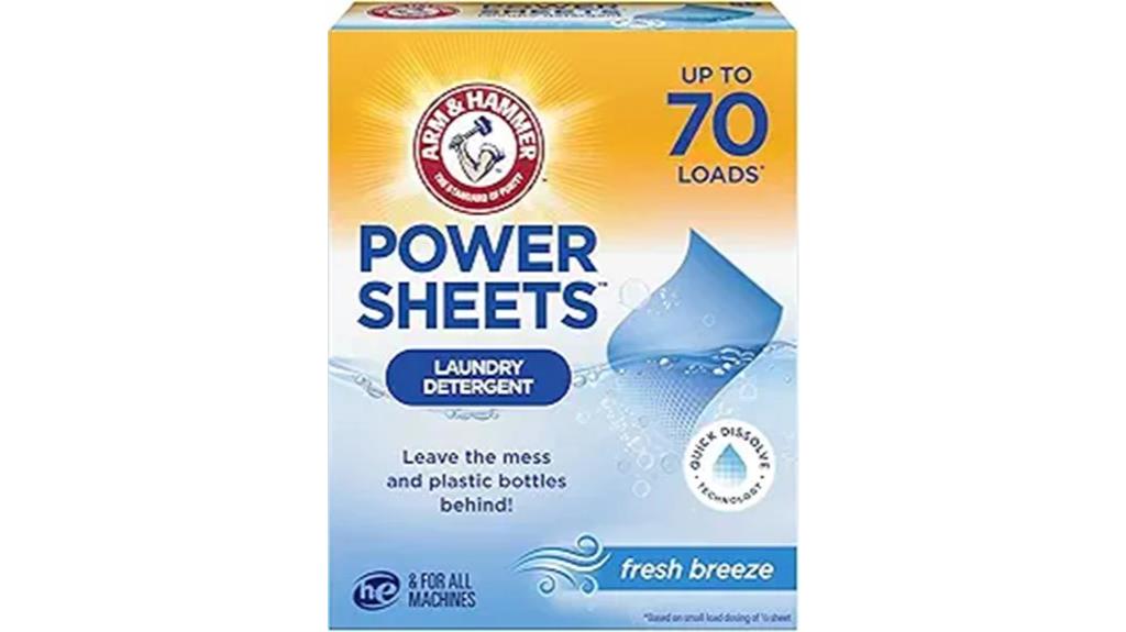 laundry detergent fresh breeze