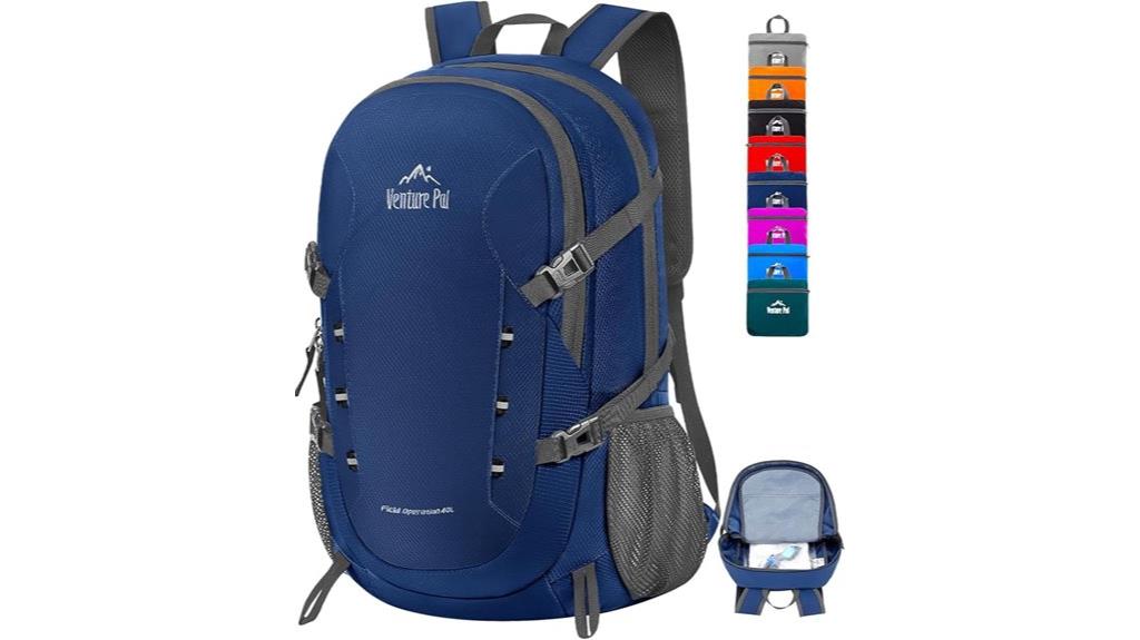 lightweight packable travel backpack