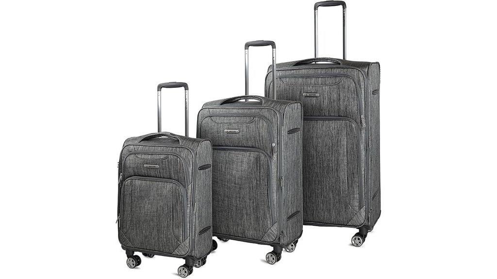 lightweight spinner luggage set