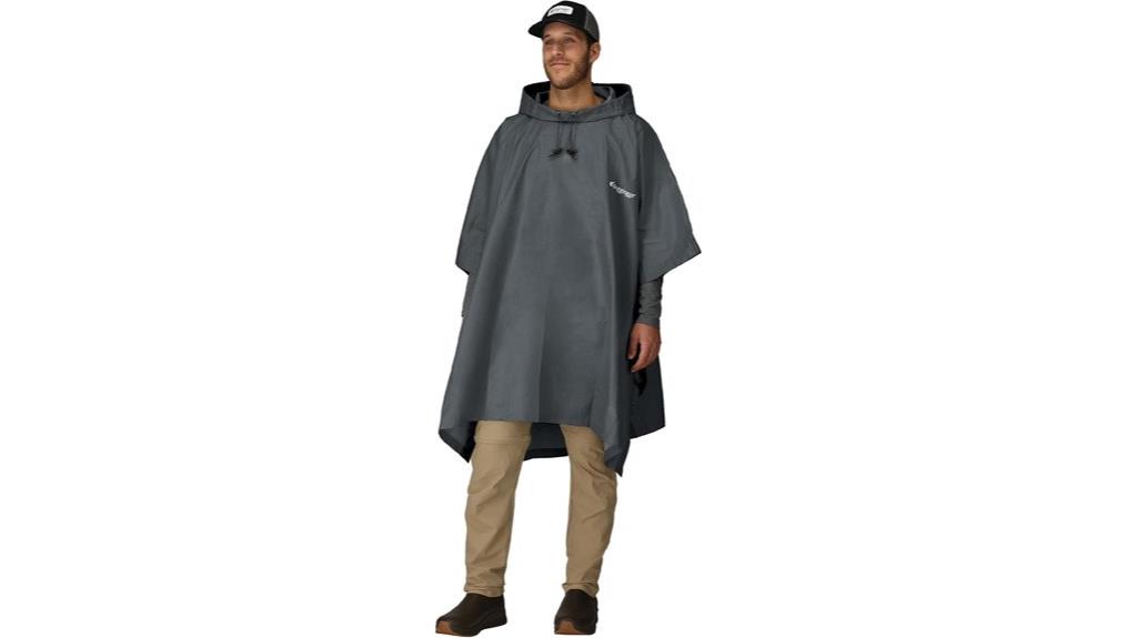 lightweight waterproof rain poncho