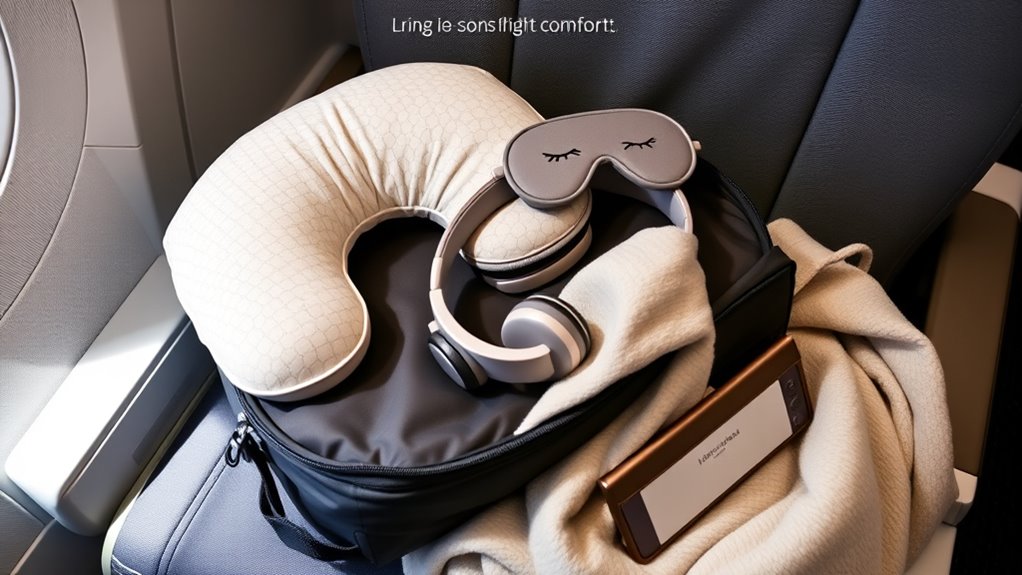 long flight comfort essentials