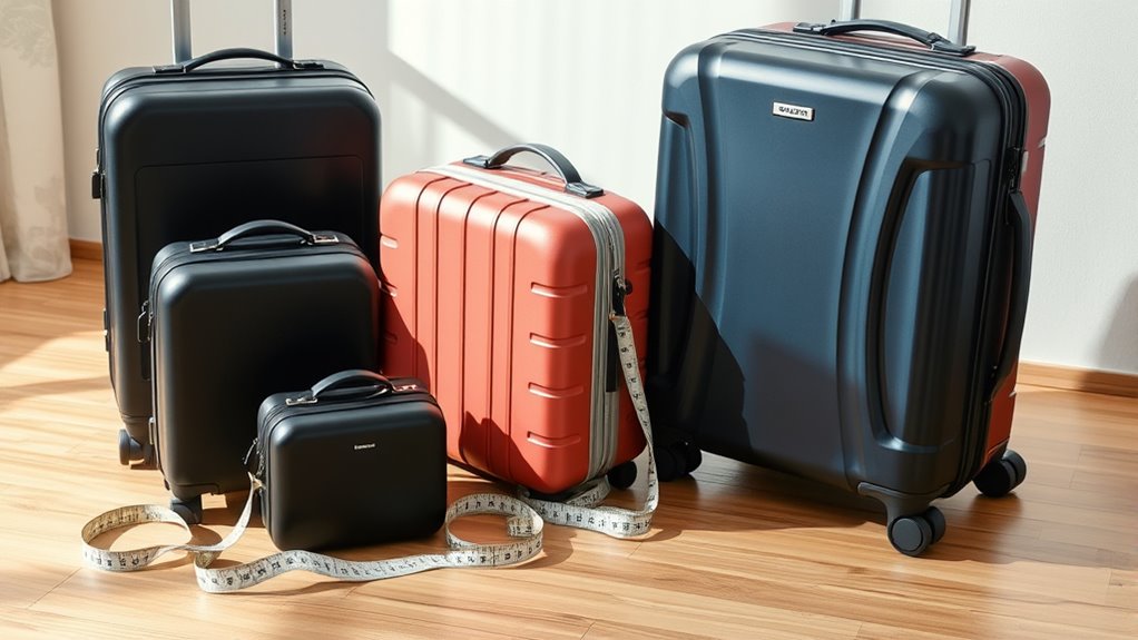 luggage size for trips